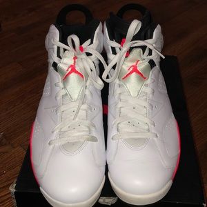 Air Jordan 6 Retro “Infrared” (White) (2014)